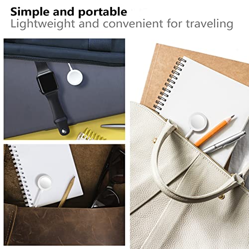 ð®ð¬ð®ð¯ ðð©ð ð«ðððð for Apple Watch Charger Magnetic Fast Charging Cable [Portable] Magnetic Wireless Charging Compatible with iWatch Series Ultra/8/7/6/SE/SE2/5/4/3/2/1-[3.3FT] White by xiwxi