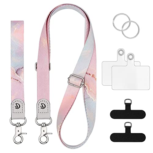 Doooze Phone Lanyard,Phone Strap,Phone Lanyard Crossbody,Phone Charms Strap,Universal Cell Phone Lanyard for All Smartphone by Doooze