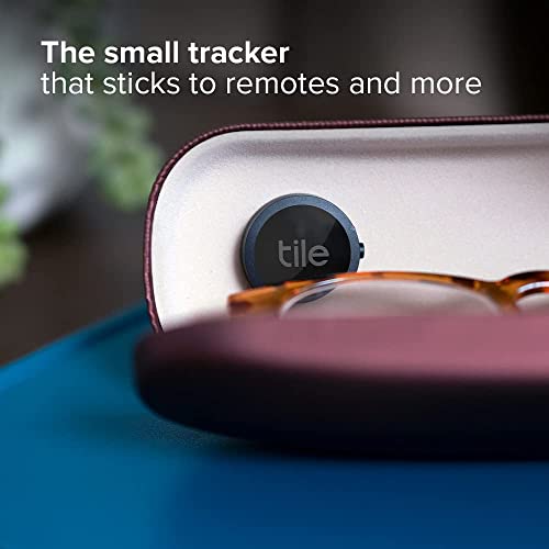 Tile Sticker (2022) Small Bluetooth Tracker, Remote Finder and Item Locator, Pets and More; Up to 250 ft. Range. Water-Resistant. Phone Finder. iOS and Android Compatible. from Tile