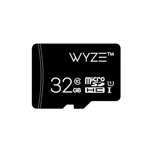 Wyze Expandable Storage 32GB MicroSDHC Card Class 10, Black from Wyze Labs, Inc.