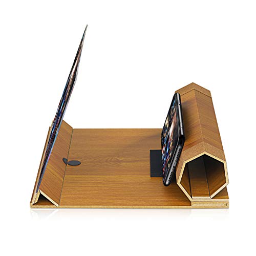 12ââ Screen Magnifier for Smartphone â Mobile Phone 3D Magnifier Projector Screen for Movies, Videos, and Gaming â Foldable Phone Stand with Screen Amplifier â Compatible with All Smartphones from dizaul