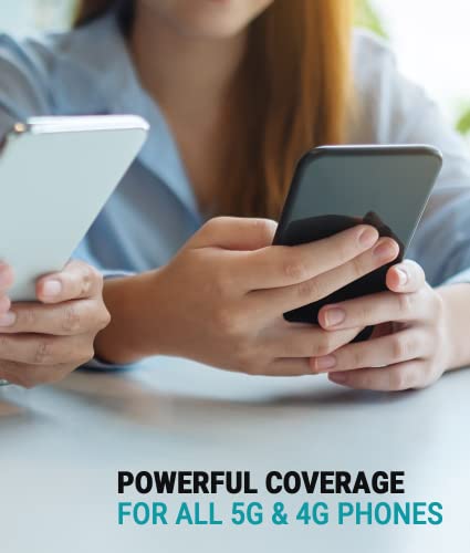 SureCall Flare 3.0 Cell Phone Signal Booster for Home & Office up to 3500 sq ft, Boosts 5G/4G LTE, Yagi Outdoor Antenna, Multi-User, Verizon AT&T Sprint T-Mobile, FCC Approved, USA Company from Sure Call