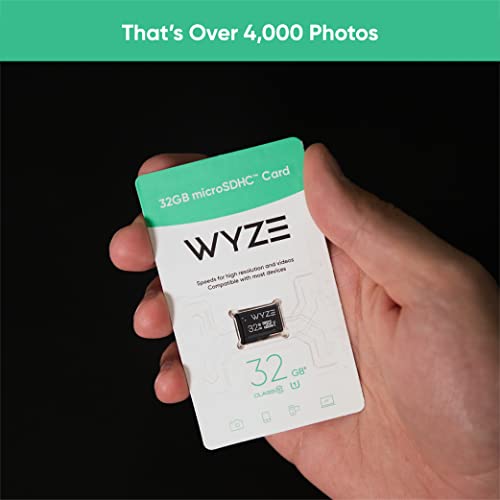 Wyze Expandable Storage 32GB MicroSDHC Card Class 10, Black from Wyze Labs, Inc.