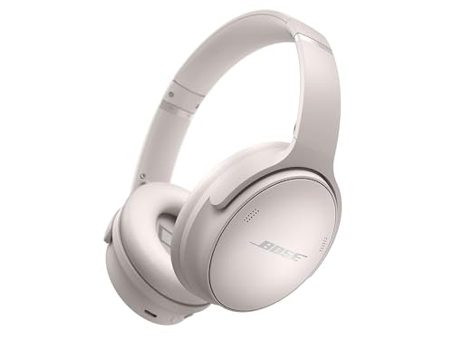 Bose QuietComfort 45 Bluetooth Wireless Noise Cancelling Headphones - White Smoke by Bose