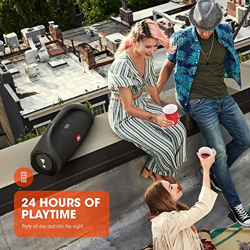 JBL Boombox 2 - Portable Bluetooth Speaker, Powerful Sound and Monstrous Bass, IPX7 Waterproof, 24 Hours of Playtime, Powerbank, JBL PartyBoost for Speaker Pairing, for Home and Outdoor(Black) from JBL