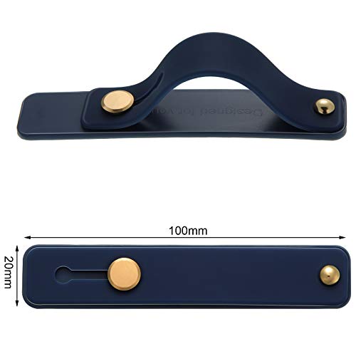 Weewooday 6 Pieces Phone Strap Cell Phone Grip Holder Telescopic Stand Universal Finger Kickstand for Most Smartphones (Soft Colors) by Weewooday