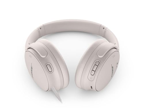 Bose QuietComfort 45 Bluetooth Wireless Noise Cancelling Headphones - White Smoke by Bose