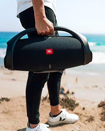 JBL Boombox 2 - Portable Bluetooth Speaker, Powerful Sound and Monstrous Bass, IPX7 Waterproof, 24 Hours of Playtime, Powerbank, JBL PartyBoost for Speaker Pairing, for Home and Outdoor(Black) from JBL