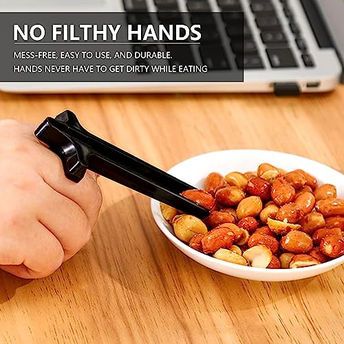 Heeloo 4pcs Finger Chopsticks for Gamers,Snack Clips,Gaming Finger Sleeves,Game Controllers,Game Accessories,Cell Phones Accessories,Gamer Gifts, Finger Tongsï¼Multicolorï¼4 pcsï¼ by 