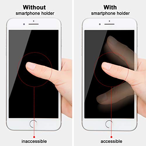 Weewooday 6 Pieces Phone Strap Cell Phone Grip Holder Telescopic Stand Universal Finger Kickstand for Most Smartphones (Soft Colors) by Weewooday