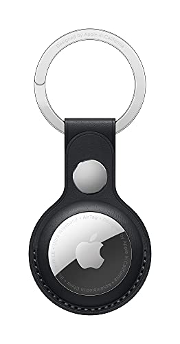 Apple AirTag Leather Key Ring - Midnight by Apple