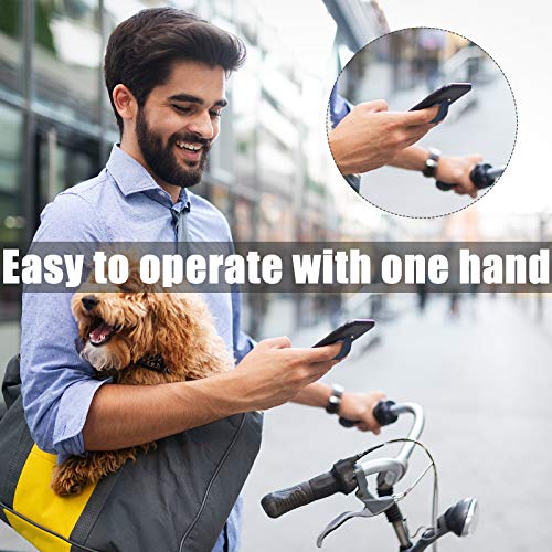 Weewooday 6 Pieces Phone Strap Cell Phone Grip Holder Telescopic Stand Universal Finger Kickstand for Most Smartphones (Soft Colors) by Weewooday