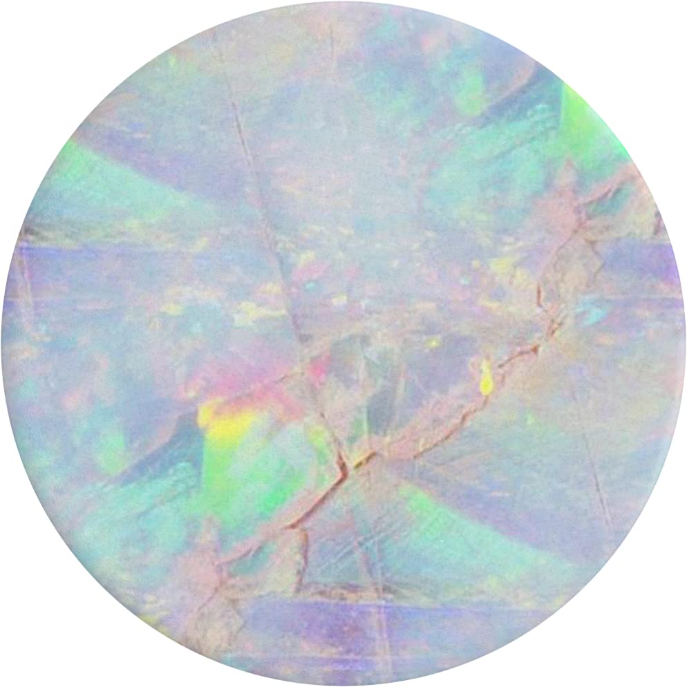 PopSockets: Phone Grip with Expanding Kickstand, Pop Socket for Phone - Opal by PopSockets