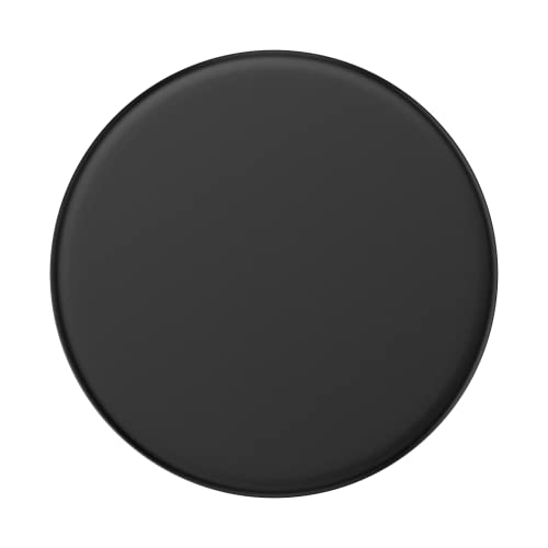 PopSockets: PopGrip with Swappable Top for Phones and Tablets - Black by PopSockets