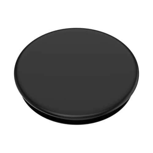 PopSockets: PopGrip with Swappable Top for Phones and Tablets - Black by PopSockets