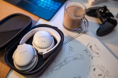 Bose QuietComfort 45 Bluetooth Wireless Noise Cancelling Headphones - White Smoke by Bose