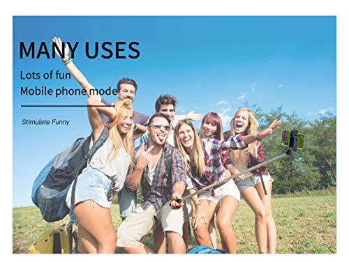 Portable Selfie Stick, Handheld Phone Tripod Stand with Detachable Wireless Remote, Selfie Stick Tripod for iPhone 14 13 12 11 pro Xs Max Xr X 8 7 Plus, Android Moto Samsung Google Smartphone, More by LDP