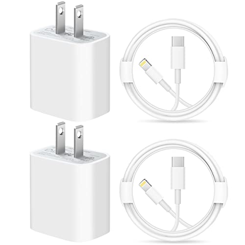 iPhone Charger Super Fast Charging [Apple MFi Certified] iPad Charger 20W PD USB C Wall Charger 2-Pack 6FT Fast Charging Cable Compatible with iPhone14/14 Pro Max/13/13Pro/12/12 Pro/11/11Pro/XS,iPad by Shenzhen Dipinle Technology Co., Ltd