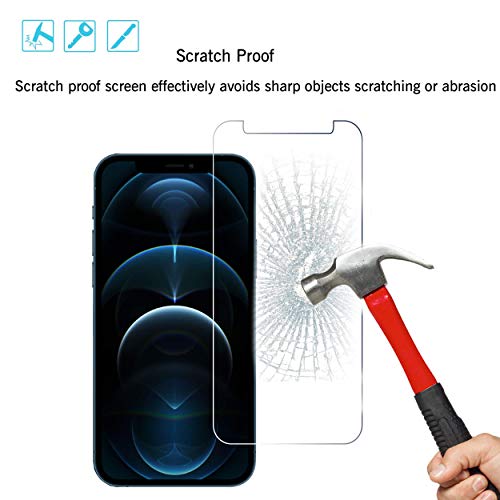 Ailun Glass Screen Protector for iPhone 12 pro Max 2020 6.7 Inch 3 Pack Case Friendly Tempered Glass by Siania