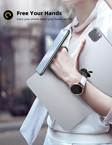 Cell Phone Ring Holder Finger Stand - Lamicall Phone Kickstand, Metal Grip Hook Work with Magnetic Car Mount, Compatible with iPhone 14 13 12 Mini 11 Pro Xs Max XR X 8 Plus, Smartphone Accessories BLK from Lamicall