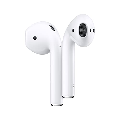 Apple AirPods (2nd Generation) Wireless Earbuds with Lightning Charging Case Included. Over 24 Hours of Battery Life, Effortless Setup. Bluetooth Headphones for iPhone by Apple Computer