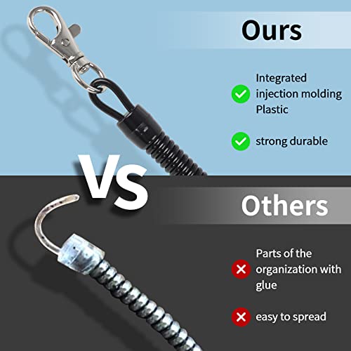 Doormoon Phone Lanyard Tether with Patch, Universal Stretchy Straps and Phone Case Anchor for Anti-drop Outdoor Skiing Hiking Cycling Climbing Compatible for iPhone Samsung Pixel Most Smartphones from Doormoon