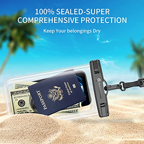 ðð²ð§ðð°ð¢ð«ð Waterproof Phone Pouch [2-Pack] - Universal IPX8 Waterproof Phone Case Dry Bag with Lanyard for iPhone 14/13/12/11 Pro XS MAX XR X 8 7 6 Samsung S22 S20 and More Up to 7 Inches from Syncwire