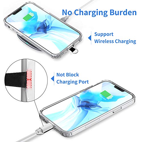 OUTXE Universal Phone Lanyard 2 Packs - 2Ã Adjustable Neck Strap, 4Ã Phone Patches- Black from OUTXE