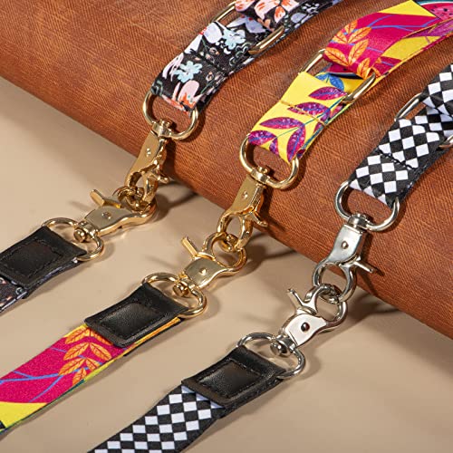 Cell Phone Lanyard, Zafolia Phone Strap, Phone Tether,Wrist Leash for Key, Universal Adjustable Crossbody Neck Straps Leash for iPhone Case ID Badges and Most Smartphones (Flowers) by Zafolia