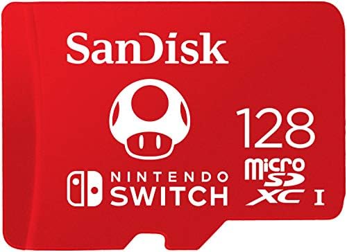 SanDisk 128GB microSDXC-Card, Licensed for Nintendo-Switch - SDSQXAO-128G-GNCZN from Western Digital Technologies Inc.