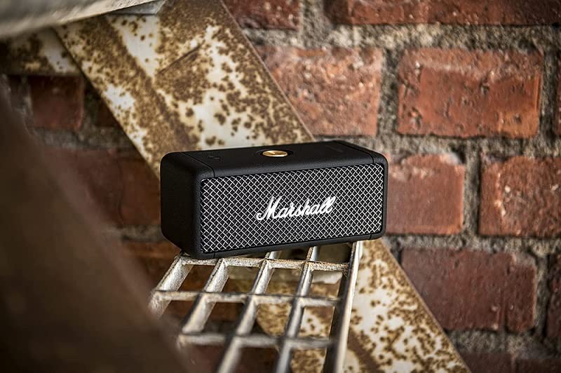 Marshall Emberton Bluetooth Portable Speaker - Black from Zound Industries