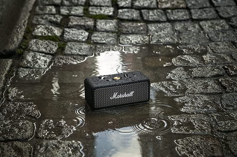 Marshall Emberton Bluetooth Portable Speaker - Black from Zound Industries