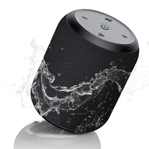 NOTABRICK Bluetooth Speakers,Portable Wireless Speaker with 15W Stereo Sound, IPX6 Waterproof Shower Speaker, Dual Pairs, Portable Speaker for Party Beach Camping by NOTABRICK