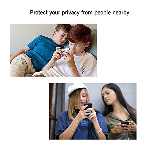 Ailun Privacy Screen Protector for iPhone 12/iPhone 12 Pro 2020 6.1 Inch 2 Pack Anti Spy Private Case Friendly, Tempered Glass [Black][2 Pack] from Siania