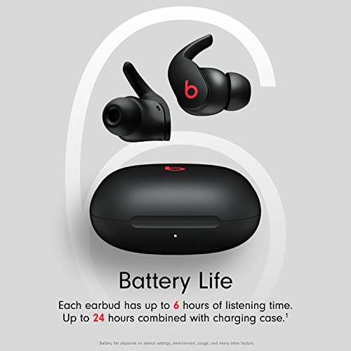 Beats Fit Pro â True Wireless Noise Cancelling Earbuds â Apple H1 Headphone Chip, Compatible with Apple & Android, Class 1 BluetoothÂ®, Built-in Microphone, 6 Hours of Listening Time â Beats Black from Apple
