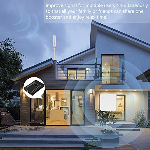 AmSignalBars Cell Phone Booster for Home and Office,Up to 5,000Sq Ft,Cell Phone Signal Booster Kit,Boost 5G 4G LTE Data for Verizon AT&T T-Mobile and All U.S. Carriers, FCC Approved from AmsignalBars