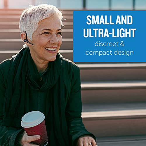 BlueParrott M300-XT Noise Cancelling Hands-free Mono Bluetooth Headset for Mobile Phones with up to 14 Hours of Talk Time for On-The-Go Mobile Professionals & Drivers from BlueParrott