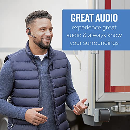 BlueParrott M300-XT Noise Cancelling Hands-free Mono Bluetooth Headset for Mobile Phones with up to 14 Hours of Talk Time for On-The-Go Mobile Professionals & Drivers from BlueParrott