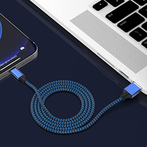 6Pack(3/3/6/6/6/10 FT)[Apple MFi Certified] iPhone Charger Long Lightning Cable Fast Charging High Speed Data Sync USB Cable Compatible iPhone 13/12/11 Pro Max/XS MAX/XR/XS/X/8/7/Plus/6S iPad AirPods from WACAUR