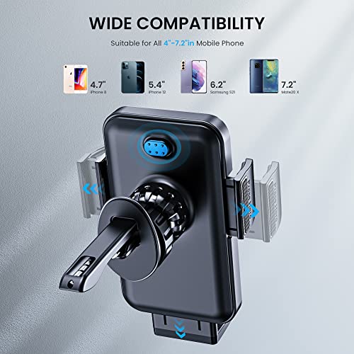 Phone holder Upgrade Clip Never Fall Automobile Air Vent Hands Free Cell Phone holder for Fit for All car mount for iPhone Android Smartphone from CINDRO