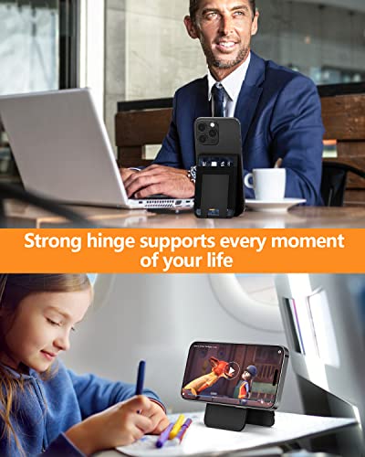 Magnetic Wallet, Magsafe Wallet Adjustable Stand, Magnetic Card Holder, â¥10 Cards, 4 Card Slots, for iPhone 14 Pro Max/14 Plus/14 Pro/14/13/13 Pro/13 Pro Max/12/12 Pro/12 Pro Max, Not for iPhone Mini from Miroddi