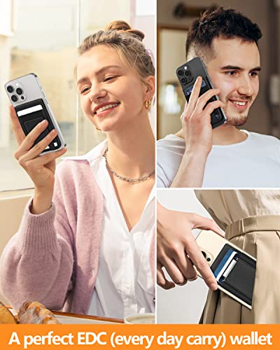 Magnetic Wallet, Magsafe Wallet Adjustable Stand, Magnetic Card Holder, â¥10 Cards, 4 Card Slots, for iPhone 14 Pro Max/14 Plus/14 Pro/14/13/13 Pro/13 Pro Max/12/12 Pro/12 Pro Max, Not for iPhone Mini from Miroddi