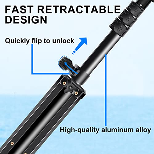 64 Inch Selfie Stick Tripod with Wireless Remote, Phone Tripod Stand Group Selfies/Live Streaming/Video Recording Compatible with All Cellphonesâ¦ from vvtan