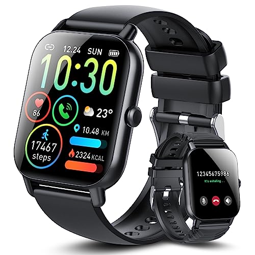 Ddidbi Smart Watch for Men Women(Answer/Make Calls), 1.85" HD Touch Screen Fitness Watch with Sleep Heart Rate Monitor, 112 Sports Modes, IP68 Waterproof Activity Trackers Compatible with Android iOS from Ddidbi