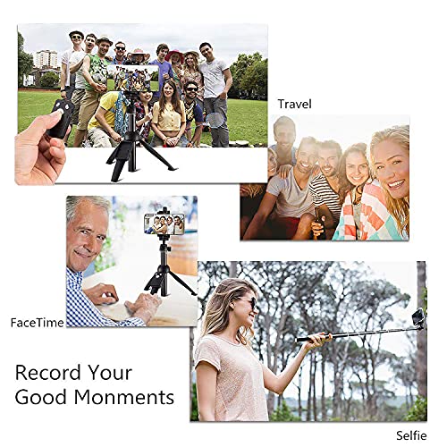 Portable 40 Inch Aluminum Alloy Selfie Stick Phone Tripod with Wireless Remote Shutter Compatible with 14 13 12 11 pro Max Xr X 8 7 6 Plus, Android Smartphone by Antenna international