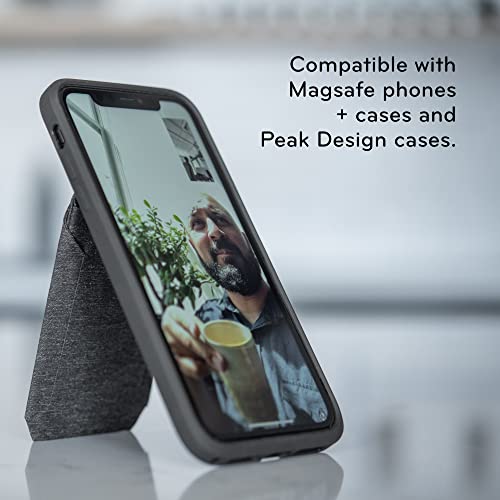Peak Design Mobile Wallet Stand - Charcoal Gray from Peak Design