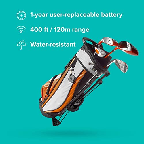 Tile Pro (2020) 2 - Pack - High Performance Bluetooth Tracker, Keys Finder and Item Locator for Keys, Bags, and More; 400 ft Range, Water Resistance and 1 Year Replaceable Battery from Tile