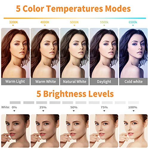 Video Conference Lighting Kit, Ring Light Clip on Laptop Monitor with 5 Dimmable Color & 5 Brightness Level for Webcam Lighting/Zoom Lighting/Remote Working/Self Broadcasting and Live Streaming, etc. from SHENZHEN LIANGTOU TECHNOLOGY COPORATION LIMITED