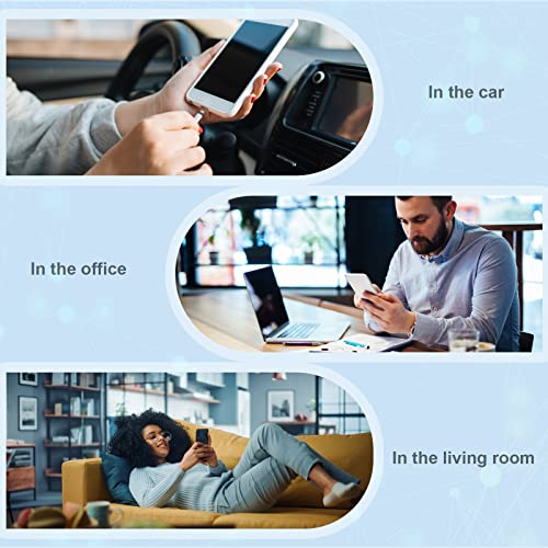 iPhone Charger [Apple MFi Certified] 5pack 10FT Long Lightning Cable Fast Charging High Speed Data Sync iPhone Charger Cord Compatible iPhone 14/13/12/11 Pro Max/XS MAX/XR/XS/X/8/7/Plus iPad (White) from Estbuc