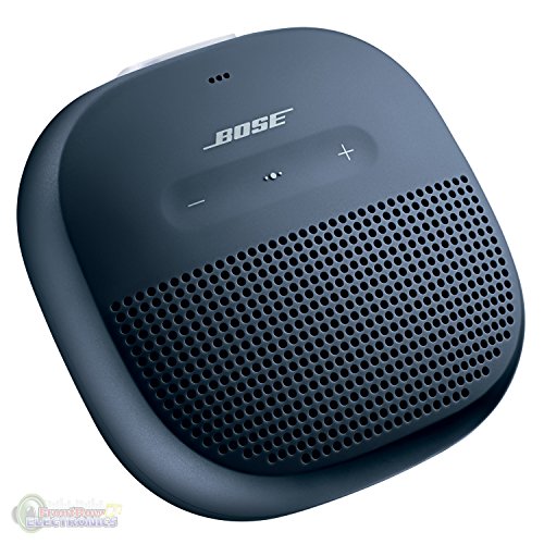 Bose SoundLink Micro: Small Portable Bluetooth Speaker (Waterproof), Midnight Blue from Bose Corporation